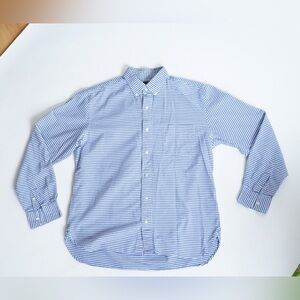 Men's Blue Checkered Shirt